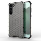 Honeycomb case for Samsung Galaxy S23+ armored hybrid cover black, Hurtel
