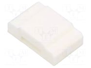 Mounting bracket; self-adhesive; 19.2x13x5mm; Kit: holder x30 OMRON