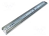 Linear guides; zinc plated steel; 600÷1200mm; 35kg; 2pcs. ELESA+GANTER