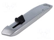 Knife; 18mm; automatic security return; Handle material: metal MEDID