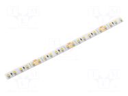 LED tape; white warm; 3528; LED/m: 120; 8.5mm; white PCB; IP65; 120° KGP ELECTRONICS