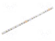 LED tape; white warm; 3528; LED/m: 60; 8.5mm; white PCB; IP65; 120° KGP ELECTRONICS
