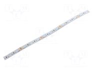 LED tape; white warm; 2216; LED/m: 120; 8mm; white PCB; IP20; 120° KGP ELECTRONICS
