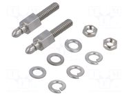 Locking: push-pull; UNC 4-40; Accessories: fixation screw HARTING
