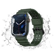 Strap Triple Protection for Apple Watch 38 / 40 / 41 mm band bracelet - green, Hurtel