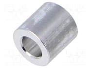 Spacer sleeve; 8mm; cylindrical; aluminium; Out.diam: 8mm DREMEC