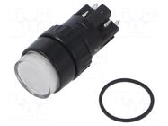 Switch: push-button; Pos: 2; SPDT; 2A/220VAC; 0.1A/220VDC; ON-ON ONPOW