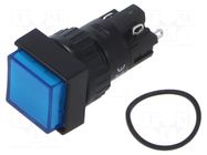 Switch: push-button; Pos: 2; SPDT; 2A/220VAC; 0.1A/220VDC; ON-(ON) ONPOW