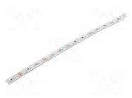 LED tape; white warm; 2216; LED/m: 180; 8mm; white PCB; IP20; 120° KGP ELECTRONICS