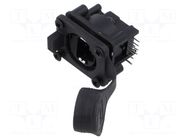 Connector: RJ45; socket; Cat: 5e; 8p8c; THT; 19.8x24mm AMPHENOL