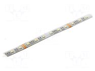 LED tape; RGBW; 5050; LED/m: 60; 12.5mm; white PCB; IP65; 120°; 24W/m KGP ELECTRONICS