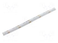 COB LED tape; RGB; LED/m: 630; 10mm; white PCB; IP20; 180°; 18W/m KGP ELECTRONICS