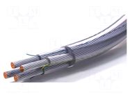 Wire; 03VV-F; 4G0.5mm2; round; stranded; Cu,tinned; PVC; 300V; 100m SIMECH
