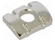 Terminal: flat; 6.3mm; 0.8mm; male; M4; screw; bronze; tinned VOGT