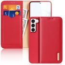 Dux Ducis Hivo case Samsung Galaxy S23+ flip cover wallet stand RFID blocking red, Dux Ducis