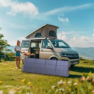 Choetech SC011 solar charger 200W portable solar panel - black, Choetech