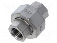 Splice terminal: double connector; max.10.5bar; Thread: G 1/4" GEBO