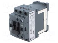 Contactor: 3-pole; NO x3; Auxiliary contacts: NC; 24VDC; 25A; 690V SCHNEIDER ELECTRIC