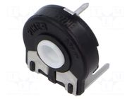 Potentiometer: mounting; single turn,horizontal; 10kΩ; 250mW PIHER