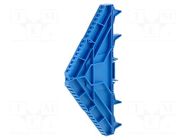Marker holder; blue; TS35 x 15 WEIDMÜLLER