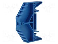 Marker holder; blue; TS35 x 15 WEIDMÜLLER