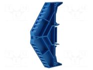 Marker holder; blue; TS35 x 15 WEIDMÜLLER