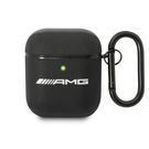 AMG AMA2SLWK AirPods cover black/black Leather, Mercedes