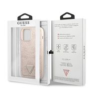 Guess 4G Triangle Logo Cardslot Case for iPhone 13 Pro / 13 - Pink, Guess