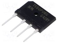 Bridge rectifier: single-phase; Urmax: 800V; If: 50A; Ifsm: 400A TAIWAN SEMICONDUCTOR