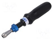 Screwdriver: torque; 183mm; Holder: hexagonal; 1/4"; QSN GEDORE