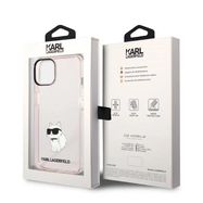 Karl Lagerfeld KLHCP14MHNCHTCP iPhone 14 Plus 6.7&quot; pink/pink hardcase Ikonik Choupette, Karl Lagerfeld