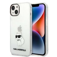 Karl Lagerfeld Ikonik Choupette case for iPhone 14 Plus - transparent, Karl Lagerfeld