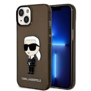 Karl Lagerfeld Ikonik Karl case for iPhone 14 Plus - black, Karl Lagerfeld