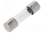 Fuse: fuse; 3A; 250VAC; quick blow; cylindrical,glass; 5x20mm; GMA EATON/BUSSMANN