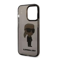 Karl Lagerfeld Ikonik Karl case for iPhone 14 Pro Max - black, Karl Lagerfeld