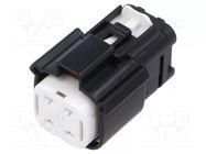 Connector: automotive; plug; female; MX150L; PIN: 4; for cable MOLEX