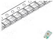 LED; red; SMD; 1608; 200÷250mcd; 2.1÷2.6VDC; 1.6x0.8x0.6mm; 120° OPTOSUPPLY