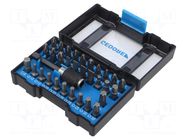 Kit: screwdriver bits; plastic box; 32pcs. GEDORE