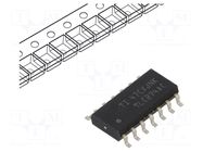 IC: operational amplifier; 2MHz; Ch: 4; SO14; ±1.5÷8VDC,3÷16VDC TEXAS INSTRUMENTS