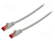 Patch cord; S/FTP; Cat: 6; RJ45 plug,both sides; stranded; Cu; 30m GOOBAY