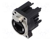 Connector: RJ45; socket; Cat: 5e; 8p8c; THT; 19.8x19.8mm AMPHENOL
