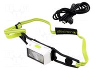 Torch: LED headtorch; IP67; 20lm,150lm,250lm; 15h; green-white LEDLENSER