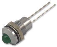 LED INDICATOR, 8MM, GREEN, IP67