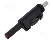 Connector: 4mm banana; plug; 30A; 60VDC; yellow; insulated; 5mΩ HIRSCHMANN T&M