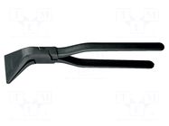 Pliers; bent; Pliers len: 265mm; Jaws width: 60mm GEDORE