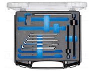 Kit: bearing puller; case; 25pcs. GEDORE