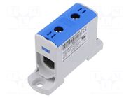 Splice terminal: distribution block; for DIN rail mounting MOREK