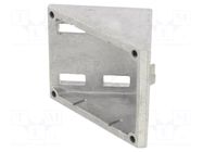 Angle bracket; for profiles; W: 74mm; H: 76mm; L: 76mm; aluminium FATH