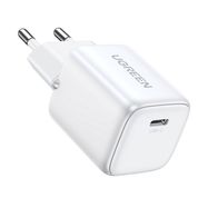 GaN USB C 30W PD Ugreen Nexode Mini fast charger - white, Ugreen