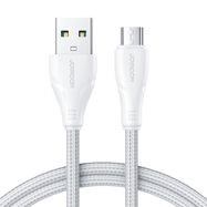 Joyroom USB cable - micro USB 2.4A Surpass Series for fast charging and data transfer 2 m white (S-UM018A11), Joyroom